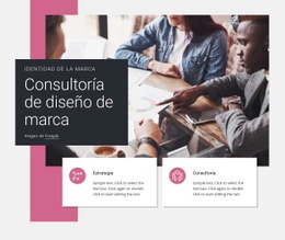 Creador De Sitios Web Gratuito Para Consultoría De Diseño De Marca