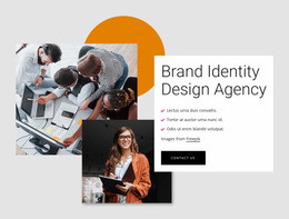 Brand Identity Design Agency - Best Website Template Design