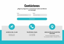 Formulario De Contacto Con Contactos