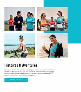Histoires Et Aventures - Modèle HTML5 Réactif