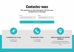 Modèle Joomla Prêt À L'Emploi Pour Formulaire De Contact Avec Contacts