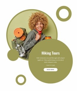 The hiking club - Html Code Example by Nicepage