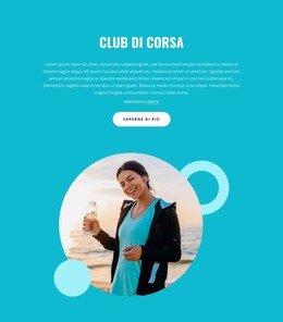 Corsa, Jogging E Trail Running - Modello Bootstrap