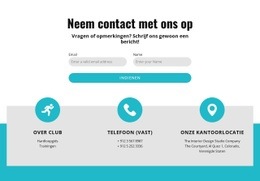 Contactformulier Met Contacten