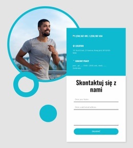 Jesteśmy Przyjaznym Klubem Biegowym – Responsywny Szablon HTML5