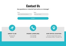Contact Form With Contacts