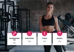 Crossfit-Kurse – Responsives Mockup