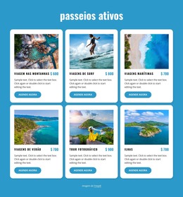 Passeios Ativos