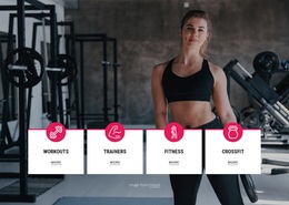 Crossfit Courses - Personal Template