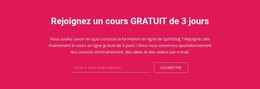 Participez À Un Cours Gratuit De 3 Jours Modèle Joomla 2024