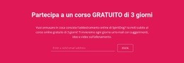 Iscriviti A Un Corso Gratuito Di 3 Giorni - Layout Multiplo