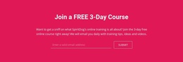 Templates Extensions For Join A Free 3-Day Course