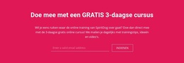 WordPress-Thema Doe Mee Met Een Gratis 3-Daagse Cursus Voor Elk Apparaat