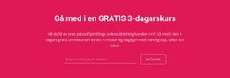 Gå Med I En Gratis 3-Dagarskurs - Målsidesmall