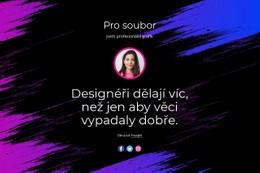Profesionální Design Webových Stránek – Vstupní Stránka