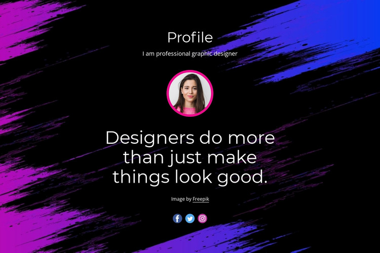 Professional website design Website Mockup