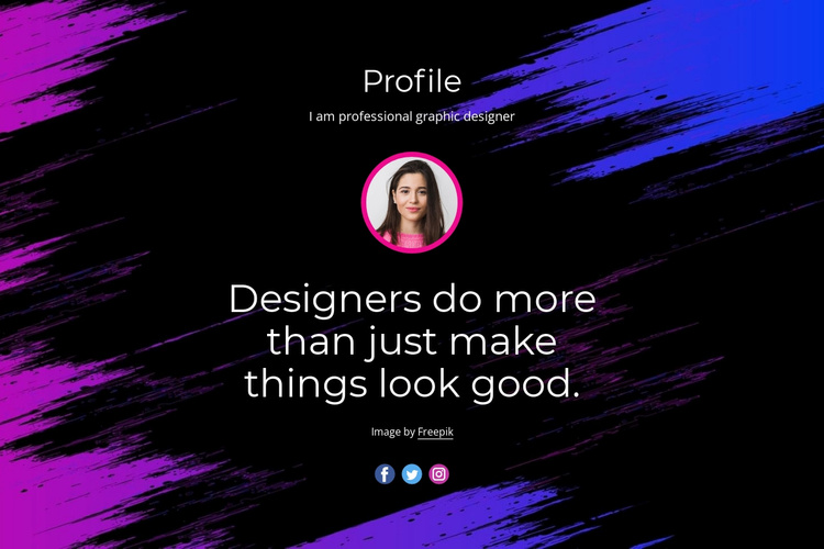 Professional website design Website Template
