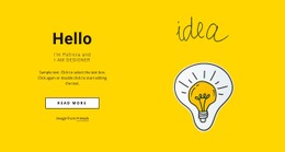 Freelance Web Designer CSS Website Template