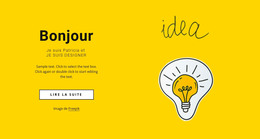 Site Web HTML Pour Concepteur Web Indépendant