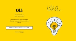 Web Designer Freelance - Modelo HTML5, Responsivo, Gratuito