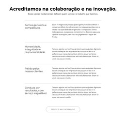 Cabeçalhos E Textos No Repetidor De Grade