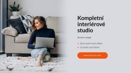 Vytváříme Exkluzivní Interiérový Design Na Míru – HTML Šablona Webových Stránek