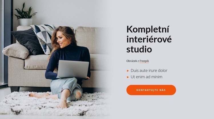 Vytváříme exkluzivní interiérový design na míru Webový design