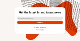 Get The Latest News Basic CSS Template