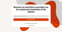 Recevez Les Dernières Nouvelles - Site Web Réactif