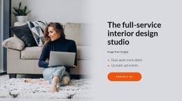 We create exclusive and customized interior design - Html Code Example ...