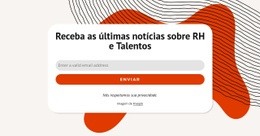 Receba As Últimas Notícias - Create HTML Page Online