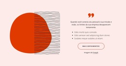 Textimonials Com Formas Abstratas #Wordpress-Themes-Pt-Seo-One-Item-Suffix