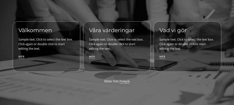 Om oss information Hemsidedesign