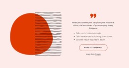Textimonials With Abstract Shapes - Multi-Purpose WooCommerce Theme