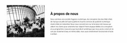 Superbe Conception De Site Web Pour À Propos De La Présentation