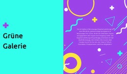 Grüne Galerie - Professionelles Website-Design