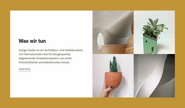 Wir bauen hochwertige Innenräume Website design