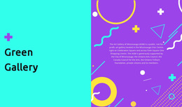 Green Gallery - HTML5 Blank Template