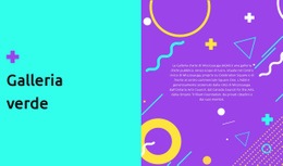 Galleria Verde - Modello Vuoto HTML5