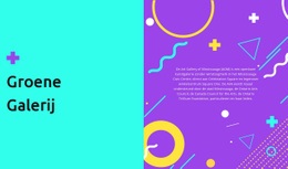 Groene Galerij - Responsief WordPress-Thema
