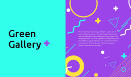 Green Gallery - Web Page Design For Any Device