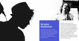 Die Besten Musikfestivals - HTML Page Creator