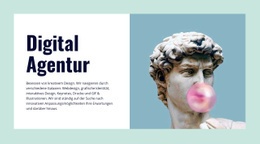 Digitale Agentur - HTML-Vorlage