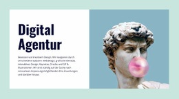 Digitale Agentur - Benutzerdefinierte Zielseite