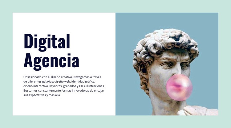 Agencia digital Plantillas de creación de sitios web