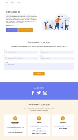Pagina De Contacto