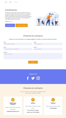 Pagina De Contacto