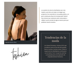 Descargar El Tema De WordPress Para Tendencias De Ropa