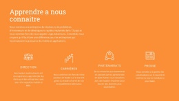 En Savoir Plus Sur Nous - HTML Layout Builder