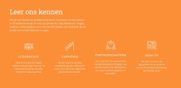 Leer Meer Over Ons - Sjablonen Website-Ontwerp